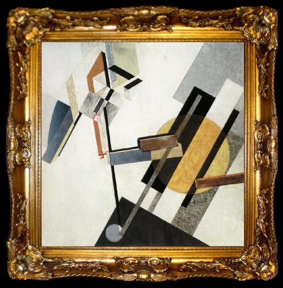 framed  El Lissitzky proun 19d, ta009-2